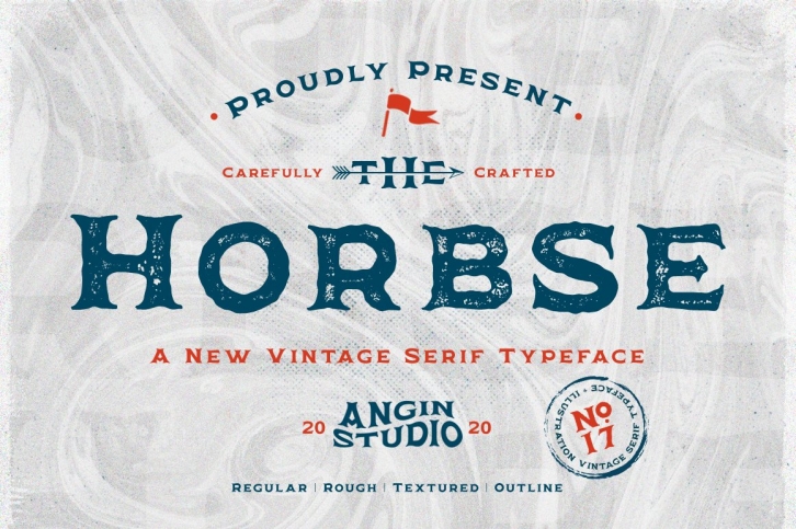 Horbse Vintage Serif Font Download