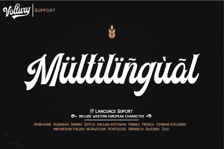 Voltury (4 fonts with extras ) Font Download