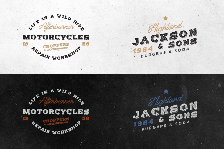 Balatype - 4 Hand Drawn Fonts Font Download