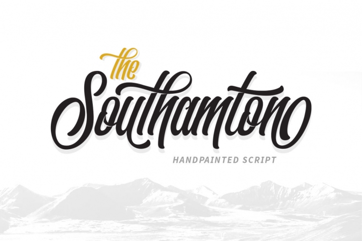 Southamton Typeface Font Download