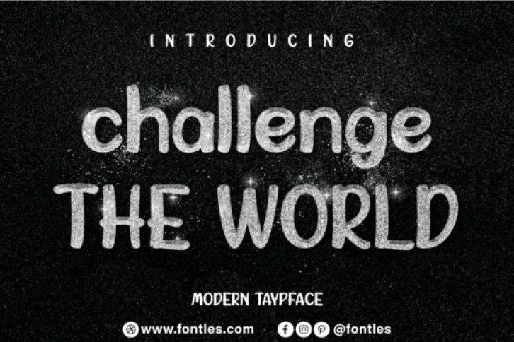 Challenge the World Font Download