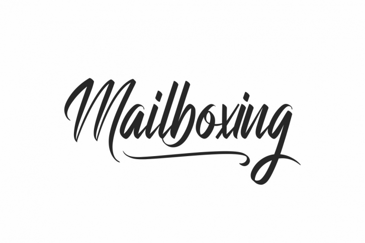 Mailboxing Font Download