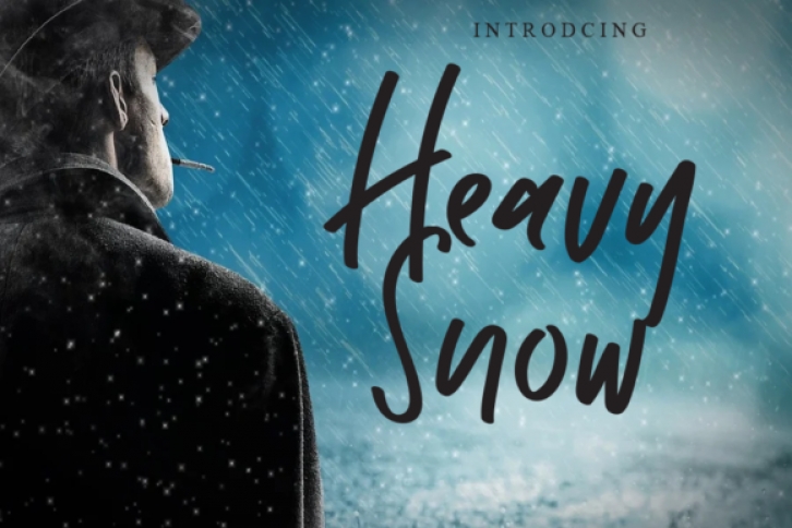 Heavy Snow Font Download