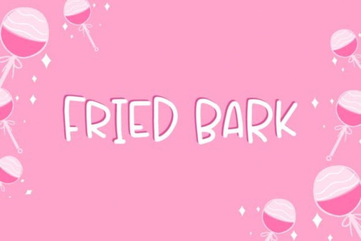 Fried Bark Font Download