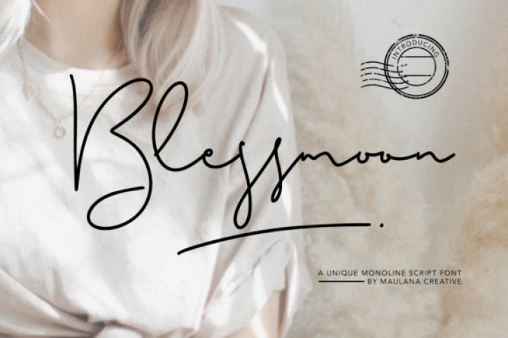 Blessmoon Font Download