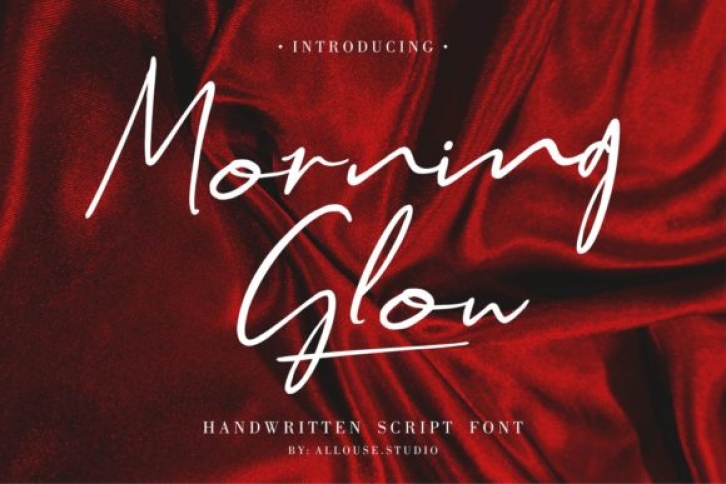 Morning Glow Font Download
