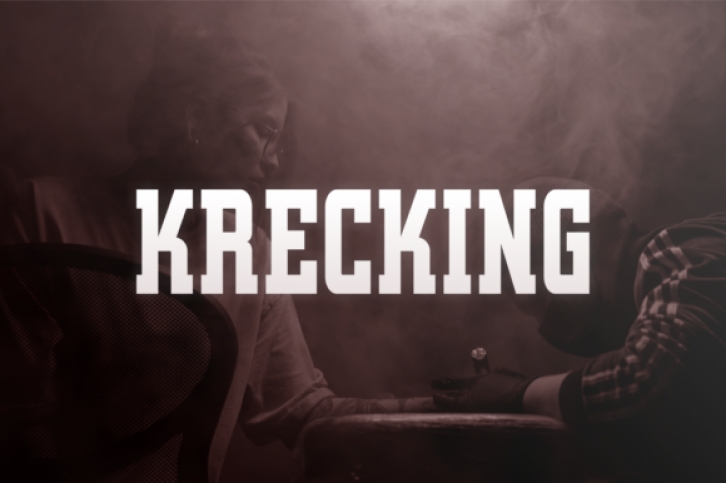 Krecking Font Download