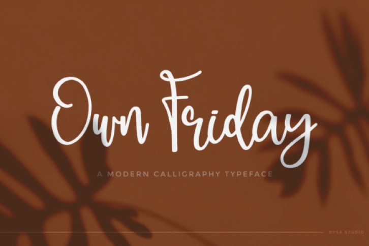 Own Friday Font Download