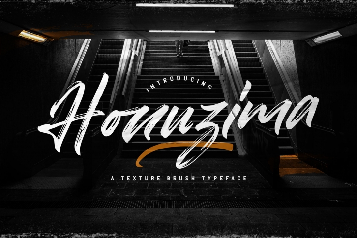 Honuzima - Handbrush Script Font Font Download