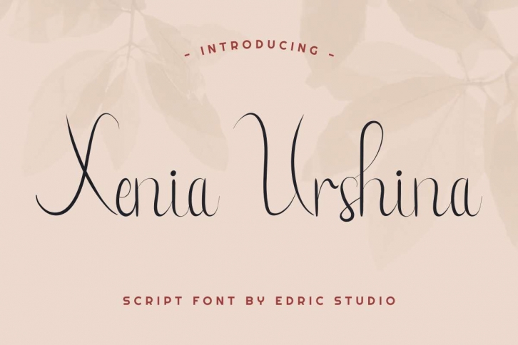 Xenia Urshina Font Download