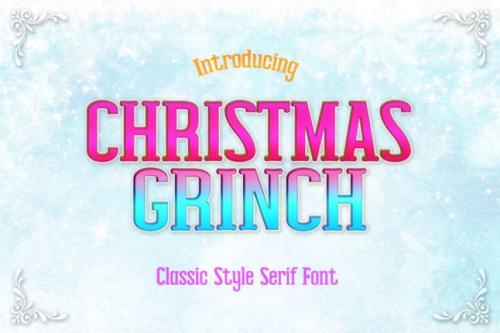 Christmas Grinch Font Download