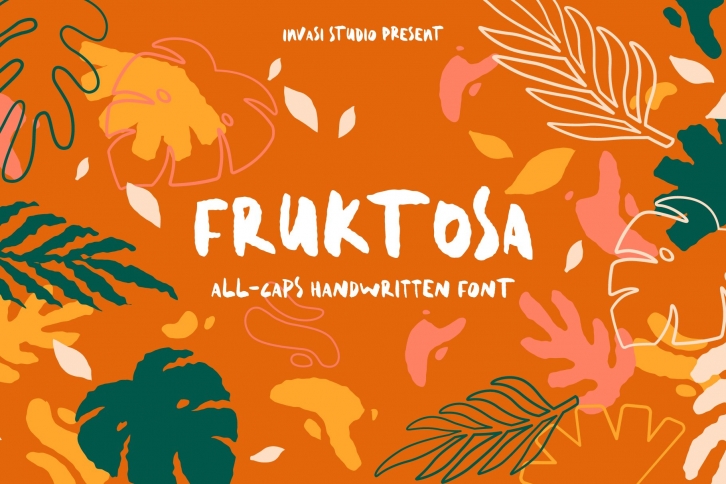 Fruktosa | Display Font Font Download