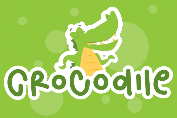 crocodile Font Download
