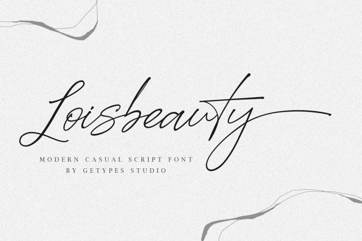 Loisbeauty | A Signature Font Font Download