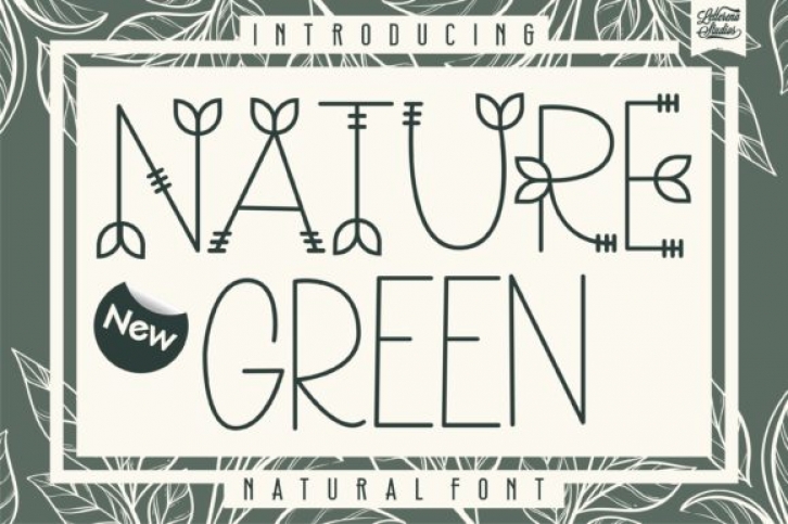 Nature Green Font Download