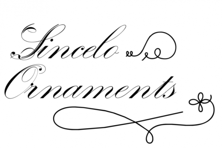Sincelo Ornaments Font Download