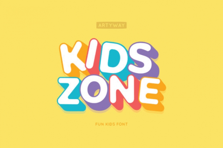 Kids Zone Font Download