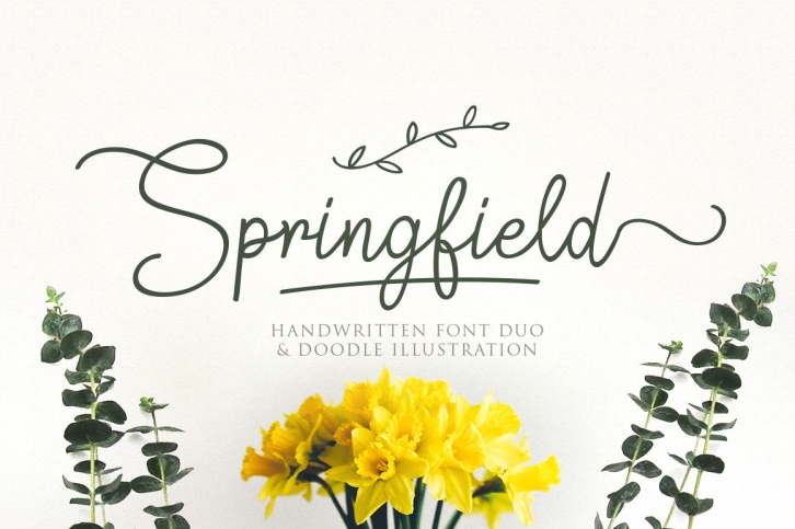 Springfield | Fontduo+Extras Font Download