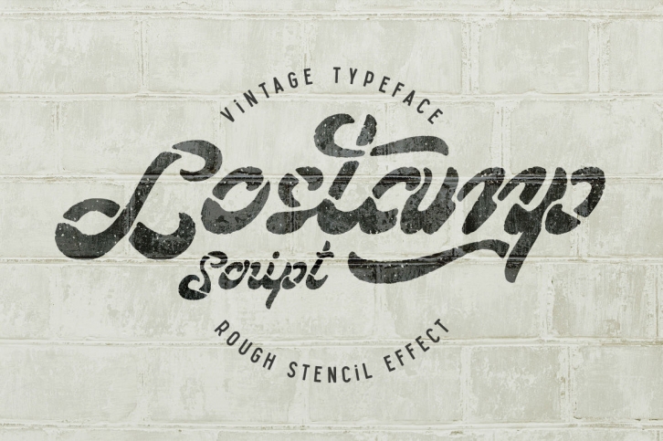 Lostamp font Font Download