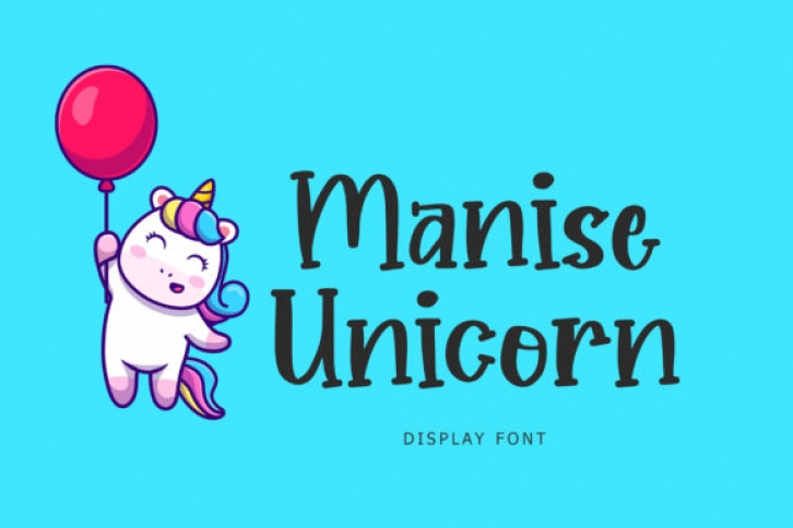 Manise Unicorn Font Download