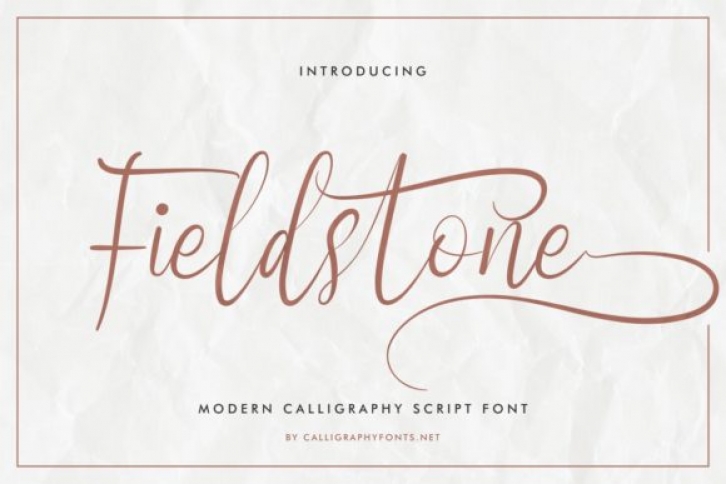 Fieldstone Font Download