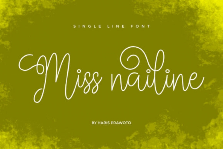 Miss Nailine Font Download