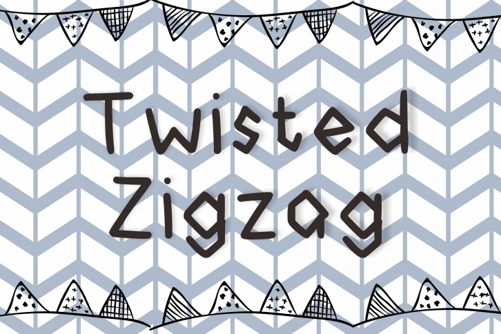 Twisted Zigzag Font Font Download
