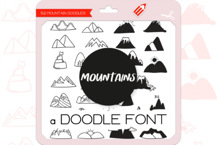 The Mountains Font Download