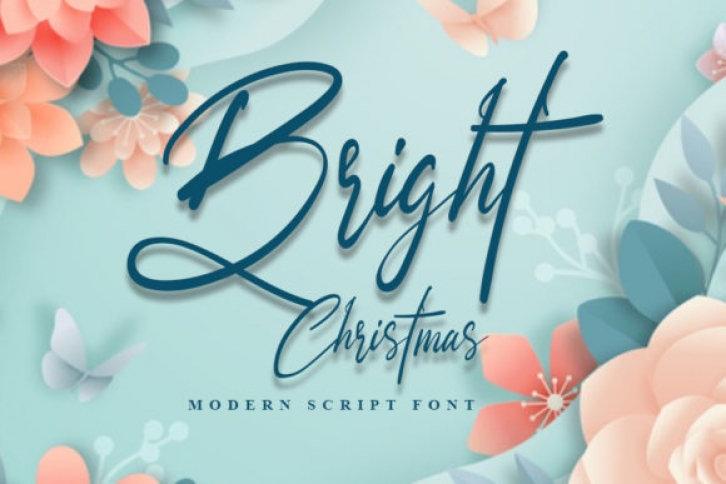 Bright Christmas Font Download