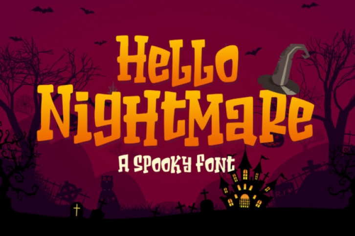 Hello Nightmare Font Download