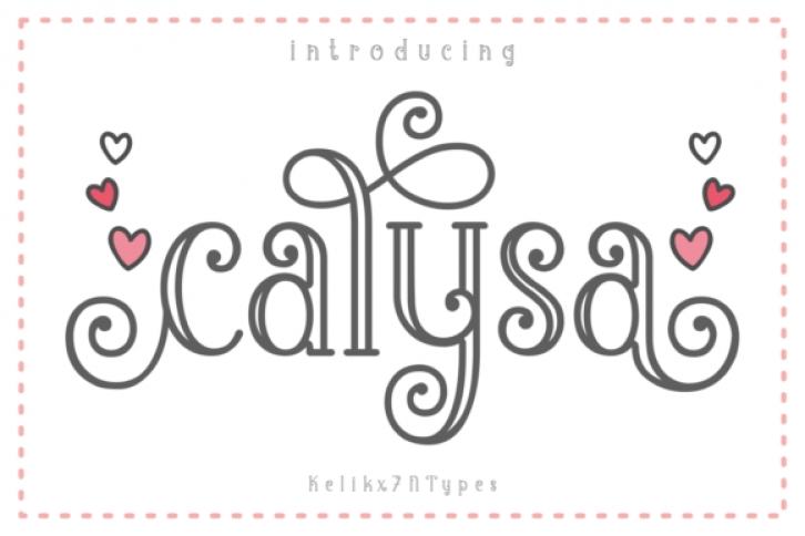 Calysa Font Download