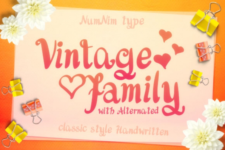 Vintage Family Font Download