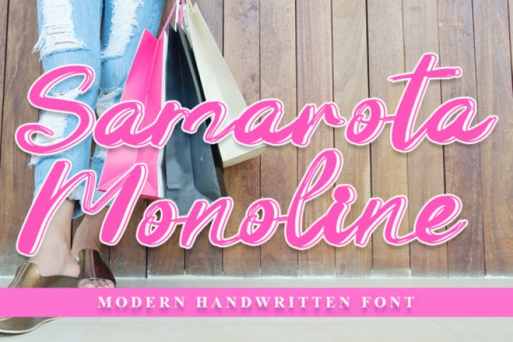 Samarota Monoline Font Download