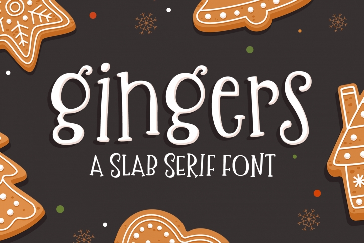 Gingers Slab Serif Font Font Download