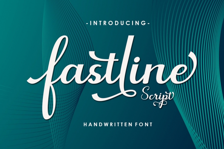 Fastline Script Font Download