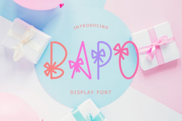 Bapo Font Download