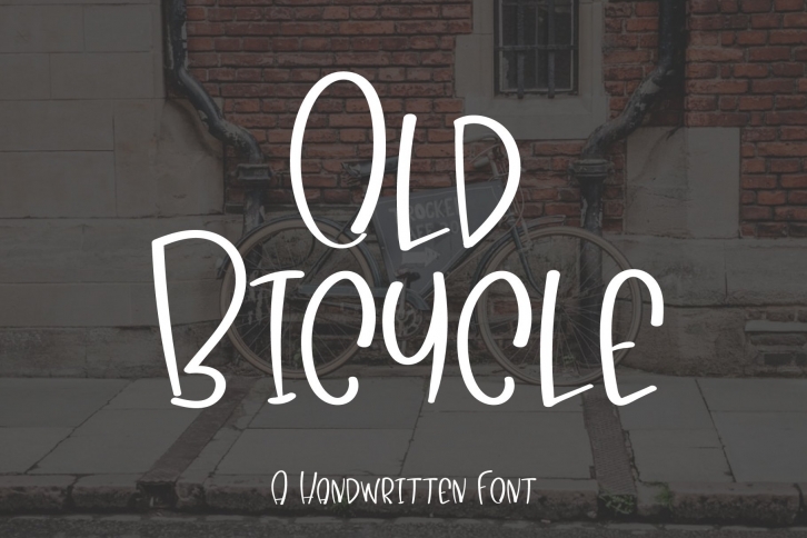 Old Bicycle Font Download