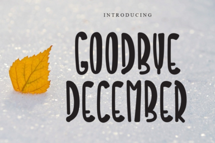Goodbye December Font Download