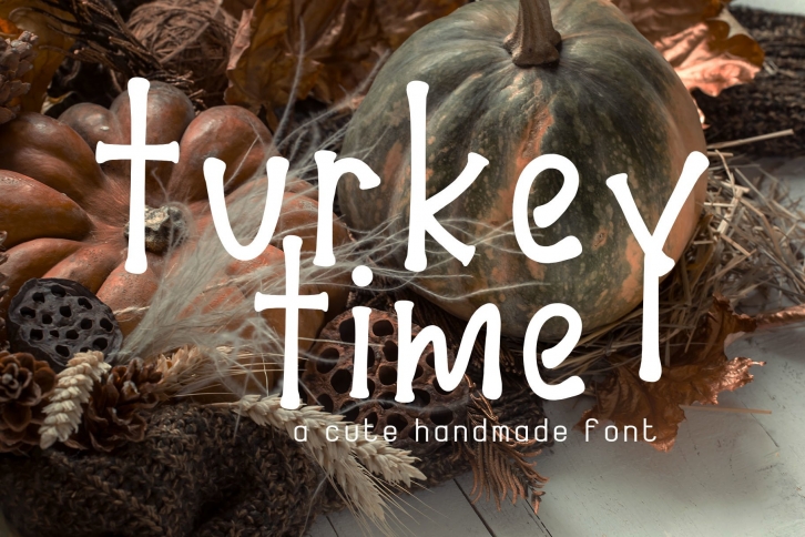 Turkey Time Handmade Font Font Download