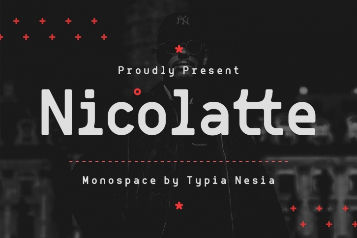 Nicolallte - Monospace Font Font Download