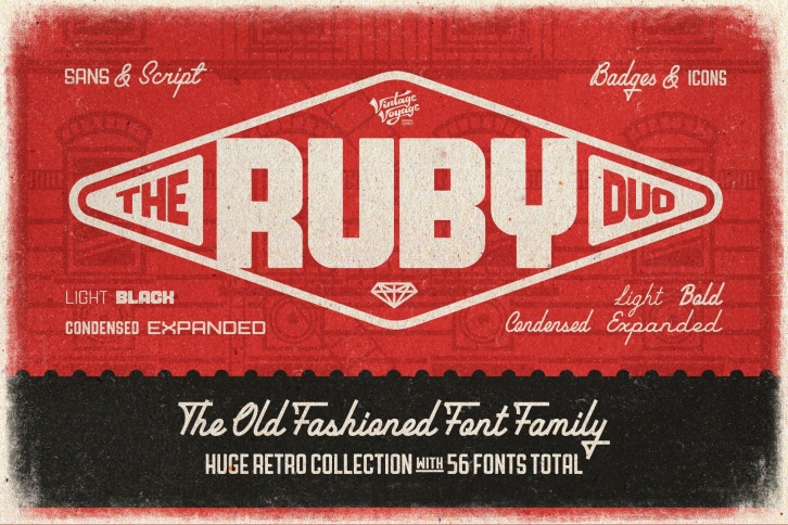 The Ruby Duo Family Font Download