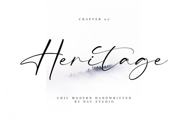 Heritage - Chic Modern Font Font Download
