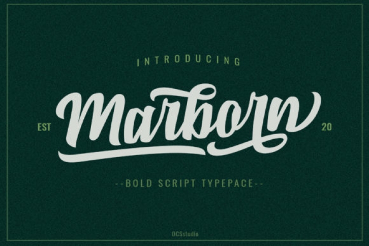 Marborn Font Download