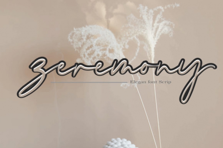 Zeremony Font Download