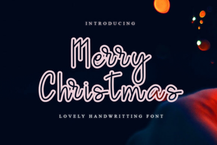 Merry Christmas Font Download