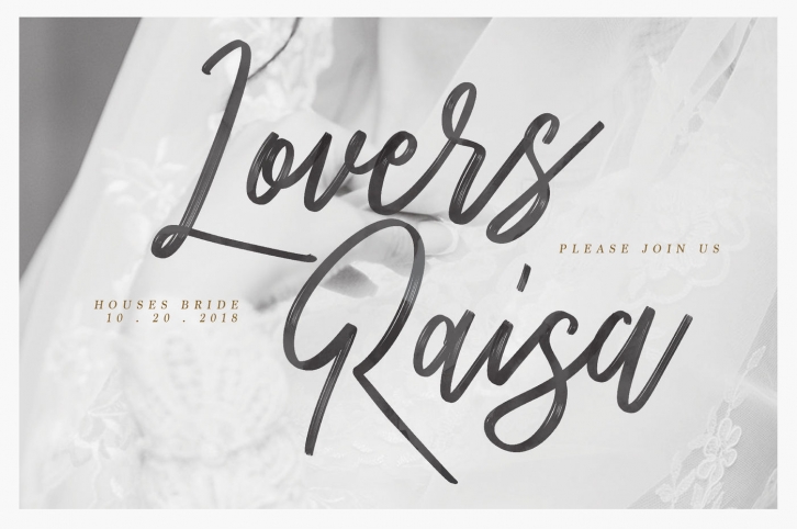 Rups Script Brush Font Font Download