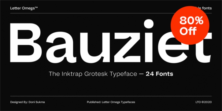 Bauziet Font Download