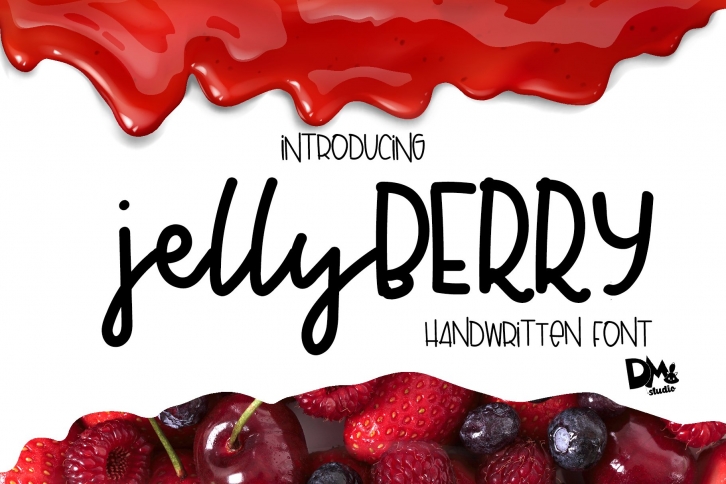 Jelly Berry - Handwritten Font Font Download