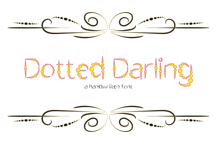 Dotted Darling Typeface 2018 Font Download