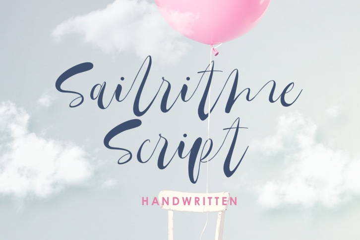 Sailritme - Handwritten Script Font Download